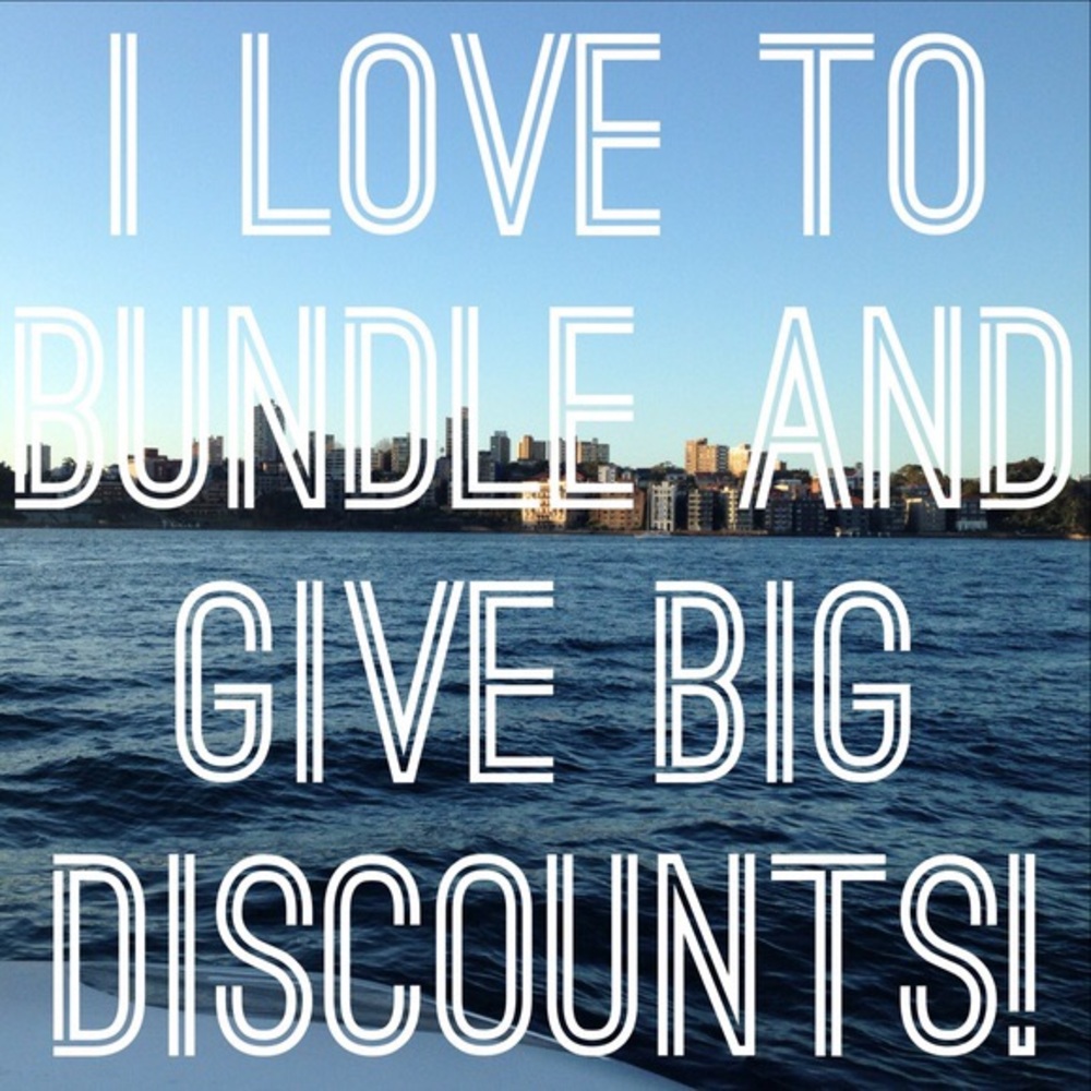 💸 WE LOVE GIVING BUNDLE DISCOUNTS!!! 💸